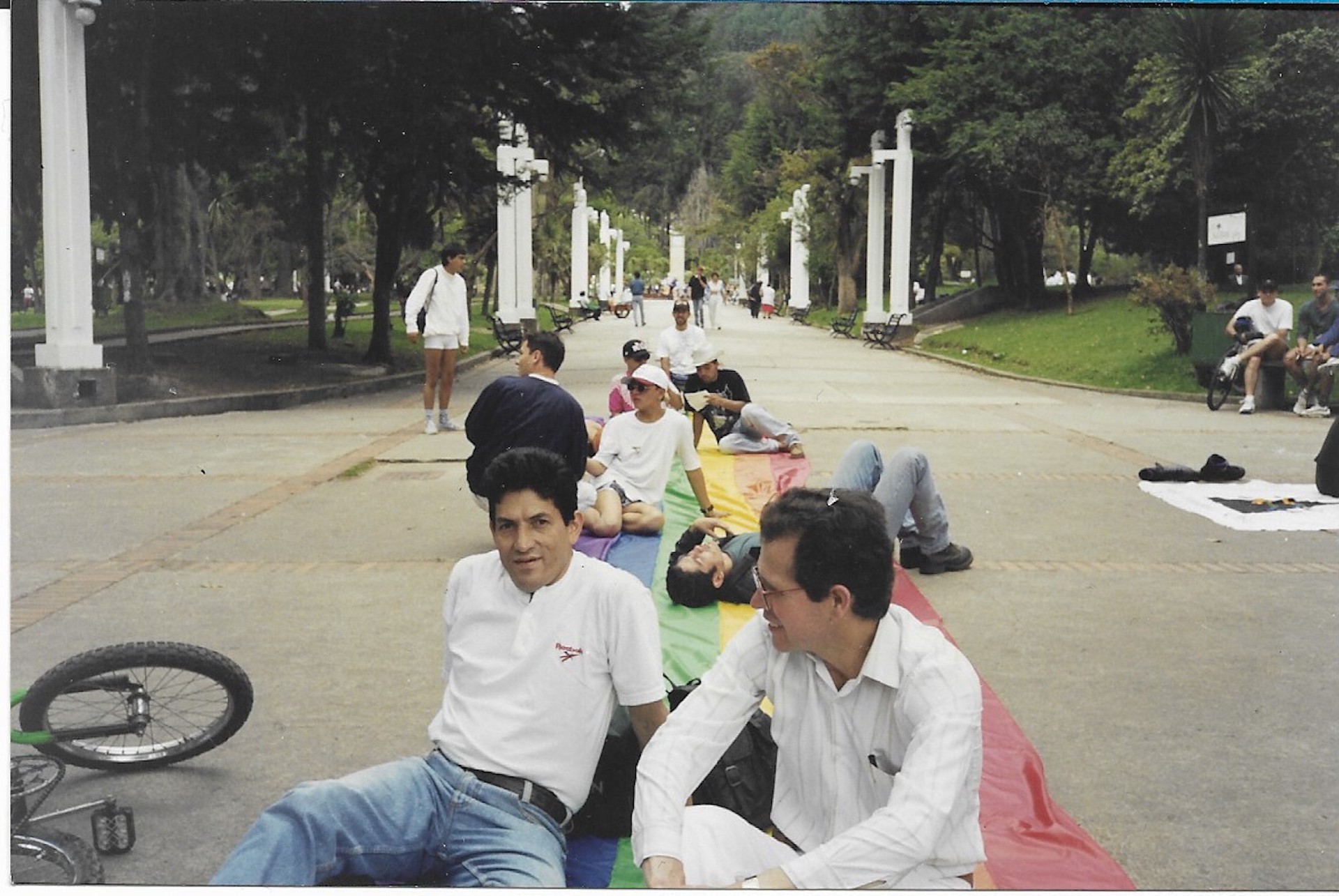 Momentos, antes de iniciar el recorrido, toma 1