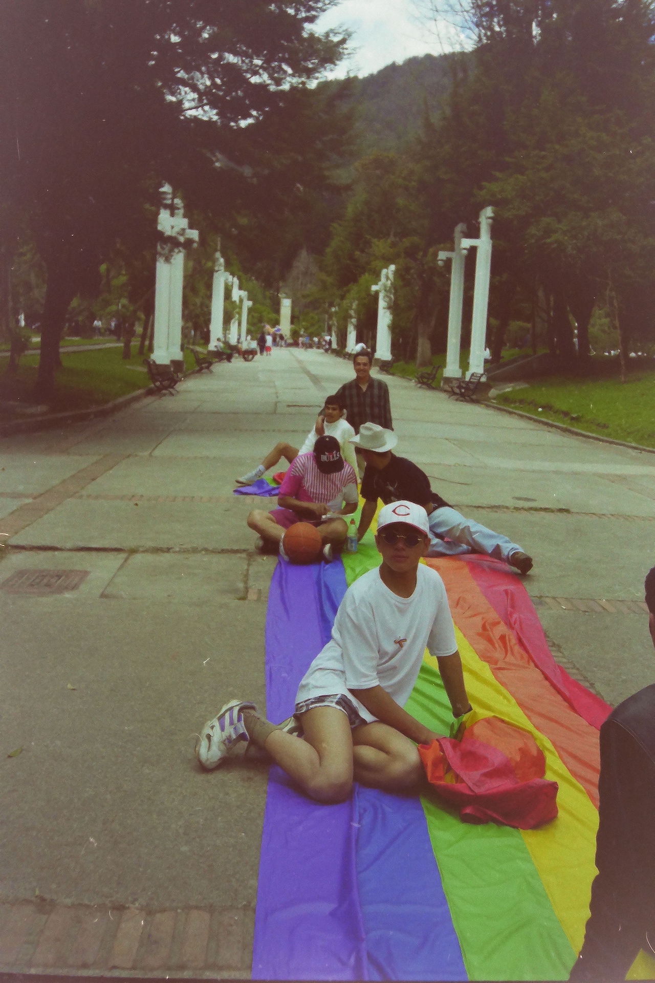 Momentos, antes de iniciar el recorrido, toma 2