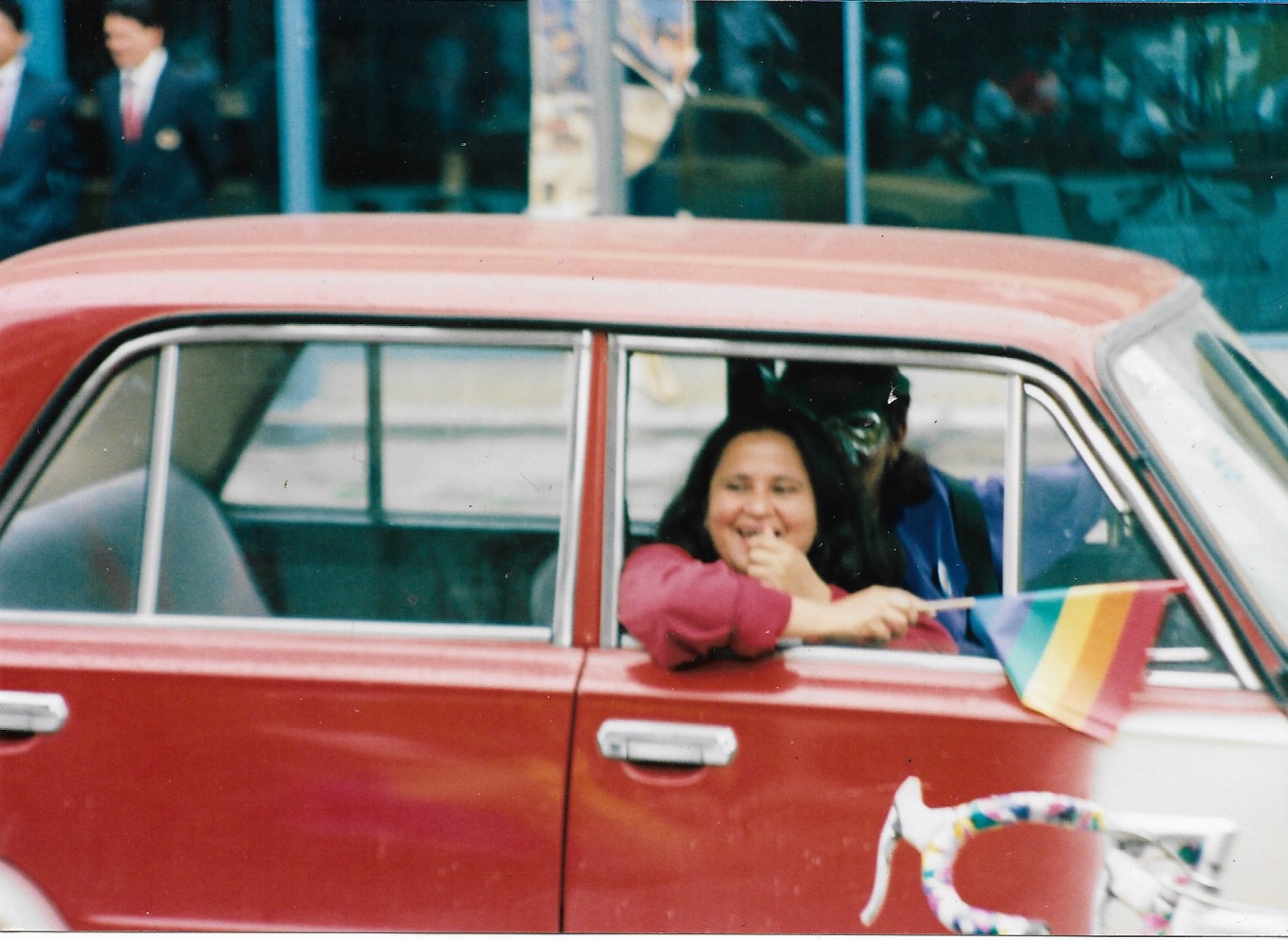 El carro rojo