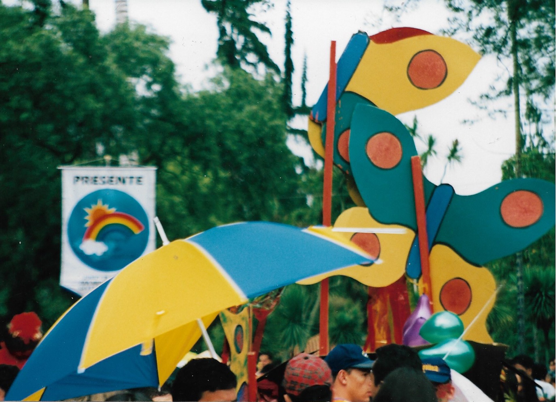 Las mariposas de la marcha