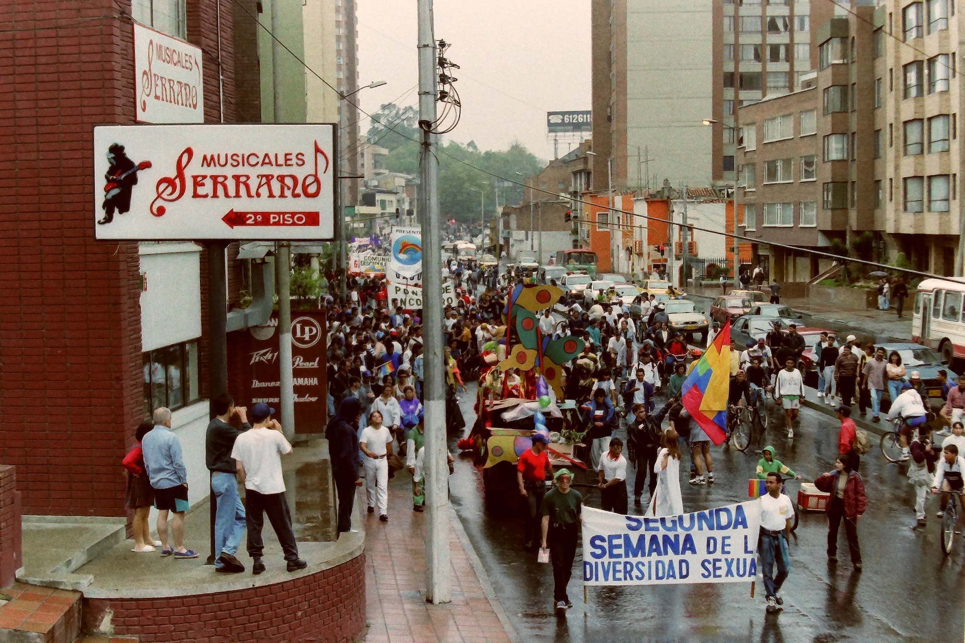 Marchantes por la séptima, a la altura de la calle 48, toma 1
