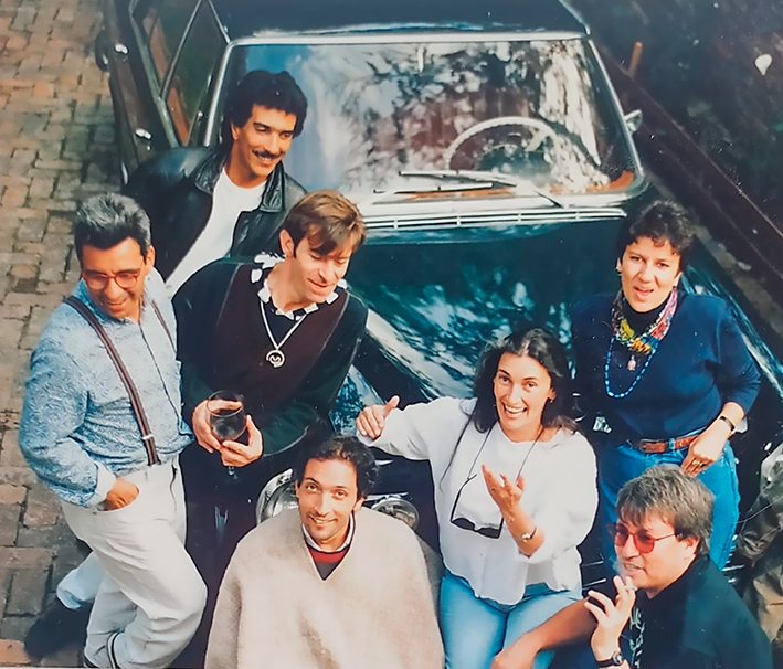 Equipo de grabación, "Un vuelo de vida", toma 2