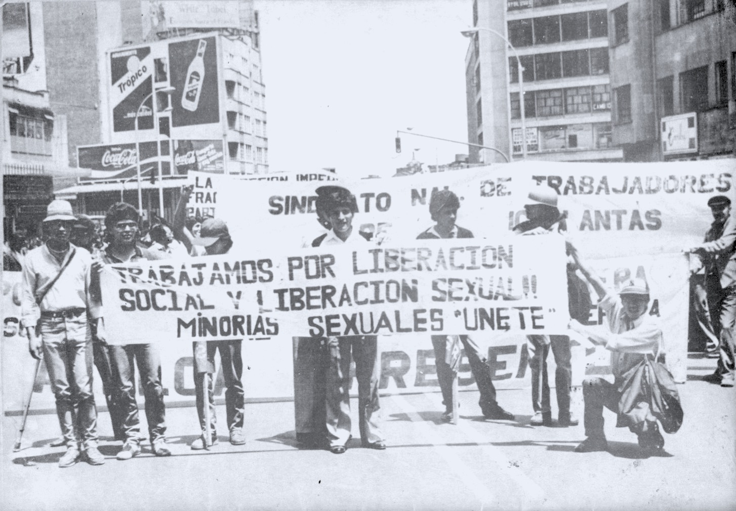 Participación por las minorías sexuales en el día del Trabajo, toma 1